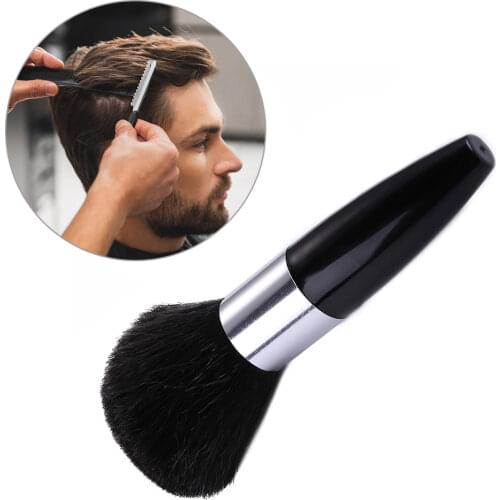Salon Haircut Hairdressing Styling Tool Brush Hair Removal Portable Hairdressing Safety Elements for Neck Face Duster