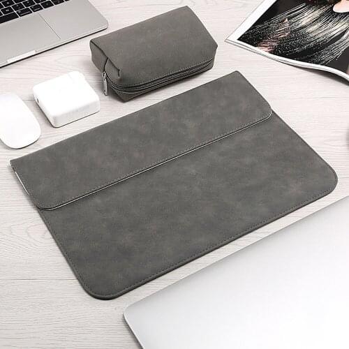 Matte Soft Laptop Sleeve Bags Case For Apple Macbook Air 13 11 Retina 15 13 12 inch,cover for Pop Pop Pro 16 With power pack