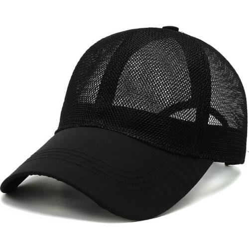 Mens Summer Breathable Mesh Cap fashion sports Baseball Caps Outdoor Sunscreen Hat Dry fast hats snapback hats gorras