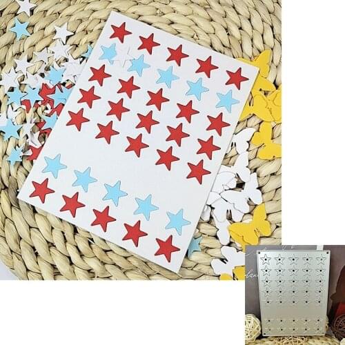 Suitable for Christmas metal cutting die and scrapbook album DIY greeting card making 3D pentastar butterfly frame mold 2020 NEW