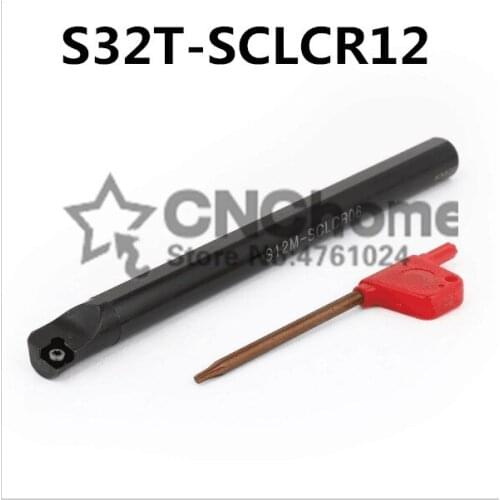 S32T-SCLCR12/S32T-SCLCL12 95 degrees Internal turning tools, turning tool holder, Insert the lather,boring bar for CCMT120404
