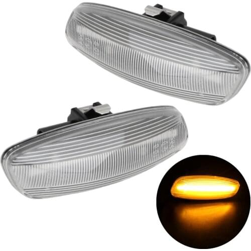 Signal Lamp Turn Signal Light A Pair LED Car Dynamic Side Marker Blinker Light For Peugeot 308 207 3008 5008