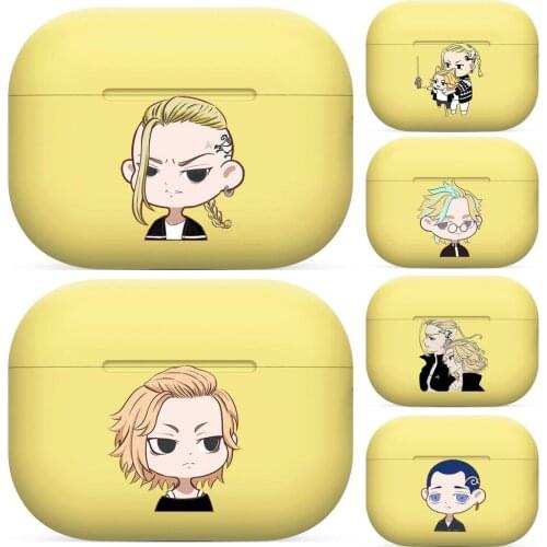 Anime Tokyo Revengers Silicone Case For AirPods Pro 3 2 1 Case Cover Coque Wireless Bluetooth Headphones Cover On AirPods Pro Fu