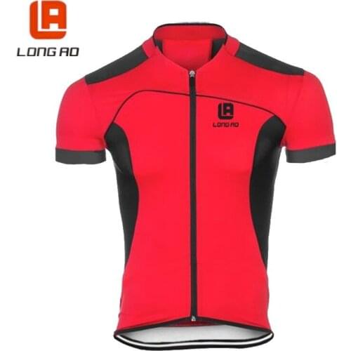 LONG AO printing cycling jersey wear pro polyester cycling clothing/summer men quick dry bicycle wear