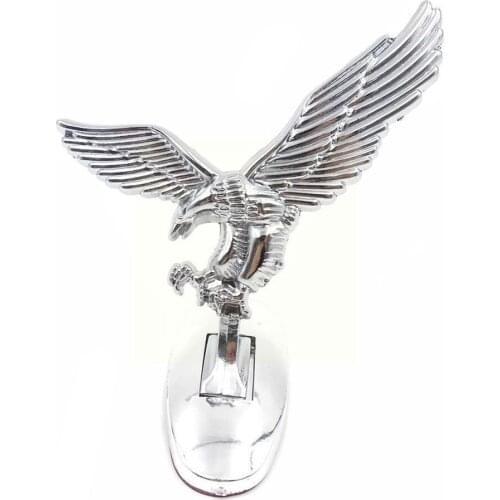 Vintage Universal 3D Eagle Car Logo Front Cover Bonnet C6S8 Metal Sticker Hood C4T0 V7X2