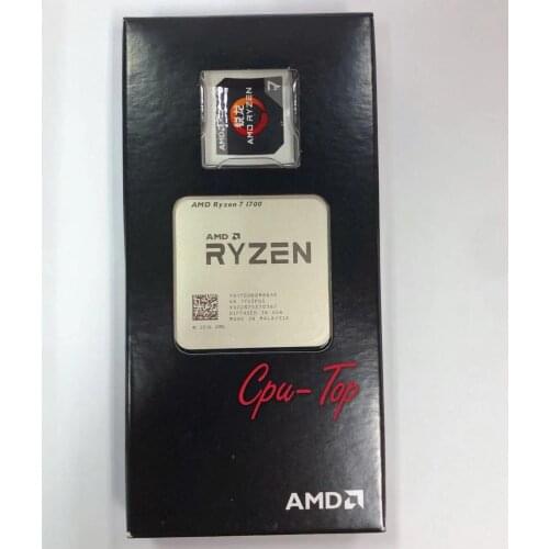 AMD Ryzen 7 1700 R7 1700 3.0 GHz Eight-Core CPU Processor YD1700BBM88AE Socket AM4 New but without cooler