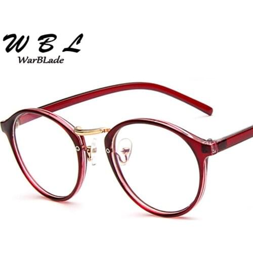 Warblade Women Reading Eyeglasses Optical Glasses Frames Glasses New Cat Eye Frame Ultra Light Frame Clear Round Glasses Hot