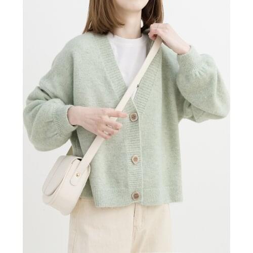 2020 Knit Cardigan Women Long Sleeve Sweaters Winter Casual Loose Cover up Tops Autumn Female Solid Wool Warm Sweaters Fashion