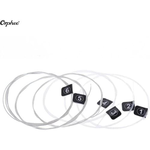 6pcs/Set Orphee NX36 Guitar Strings Nylon Strings Set For Classical Classic Guitar Strings Musical Instruments Guitar Part