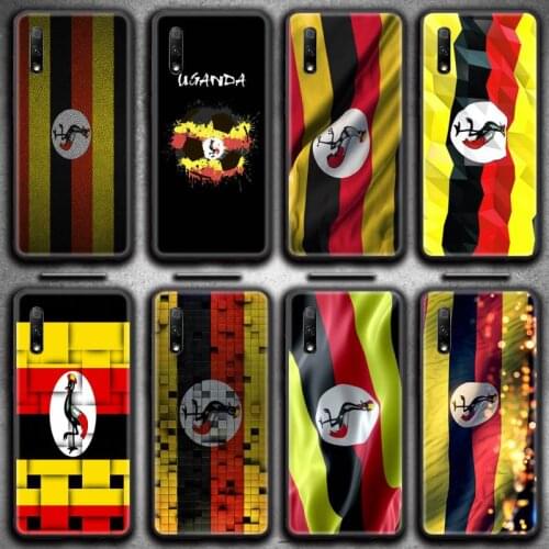 Uganda National Flag Phone Case for Huawei Honor 30 20 10 9 8 8x 8c v30 Lite view 7A pro