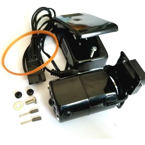 Black 1.0 Amps Universal Home Sewing Machine Motor Foot Pedal Controller 100W