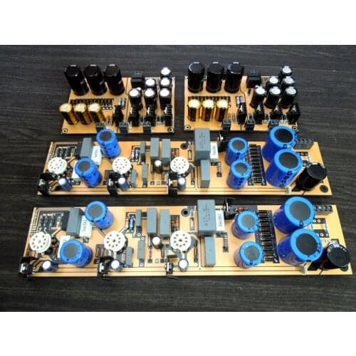 DIYERZONE DIY Tube MC/MM Phono Preamplifier Kit Base on Germany D.Klimo Circuit L11-31