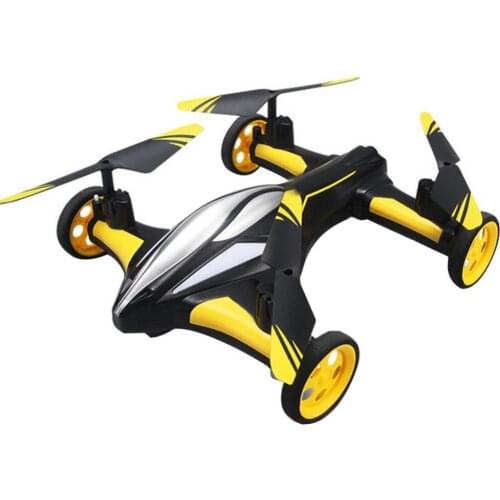 H23 2.4G 4CH 6-Axis 3D Flip Gyro Air-Ground Flying Car RC Drone RTF Quadcopter