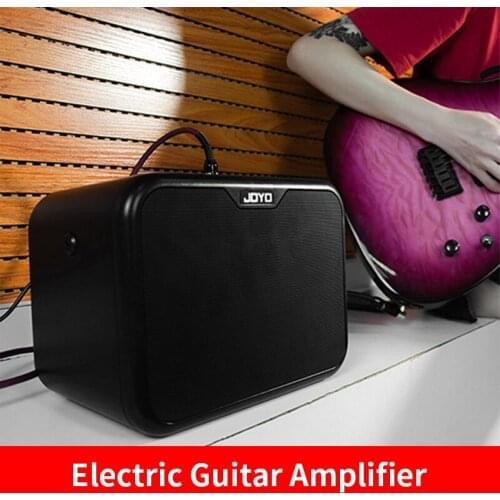 JOYO MA-10E Mini Portable Electric Guitar Amplifier Speaker 10Watt Amp OD/Clean Dual Channels with Power Adapter Guitar Parts