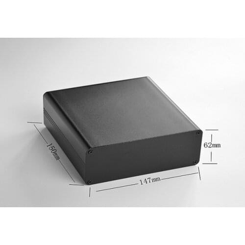 Aluminum alloy shell casing mine power control module aluminum housing enclosure 147*62*150mm