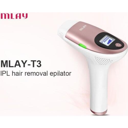 ليزر ازالة الشعرجهاز ليزر لازالة الشعرجهاز ليزر لازالة الشعر Mlay laser T3 2020 Depilador a Laser IPL Hair Removal Machine