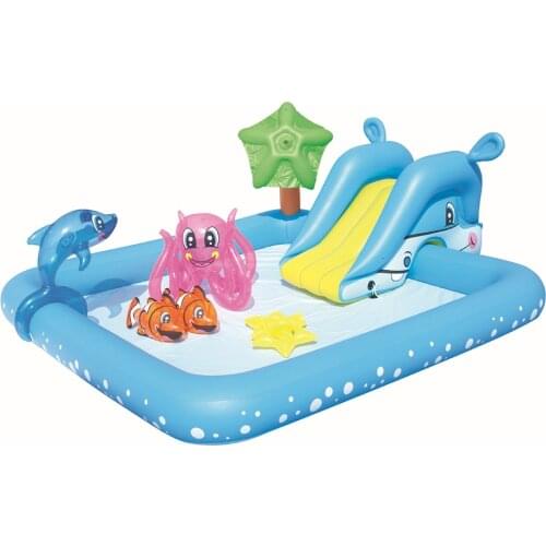 Inflatable Play Center Water Toys Pad Inflatable Baby Swimming Pool For Outdoor Courtyard