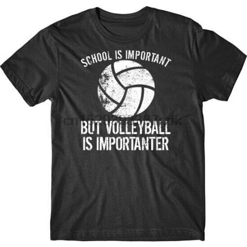 School Is Important But Volleyball Is Importanter Funny T-Shirt