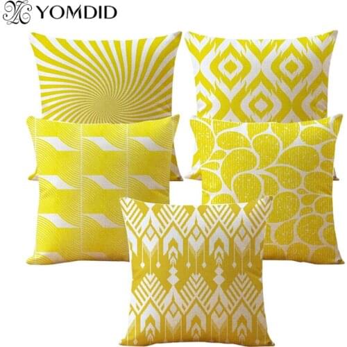 Modern Simple Cotton Linen Cushion Cover Decorative Pillowcase Home Decor Pillow Cover 45x45cm Cojines Decorativos Para Sofa