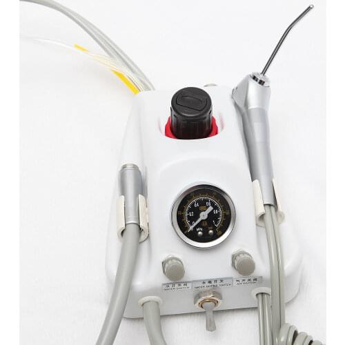 Dental Portable Turbine Unit fit Air Compressor 4 holes