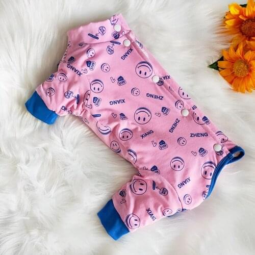 Female Dog Clothes Jumpsuit Girl Dog Clothing Overalls Puppy Small Dog Costume Outfit Garment Warm Pet Coat Garment Dropship