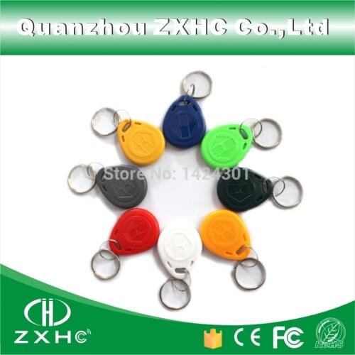 10pcs) RFID EM4305 125KHz RFID Tag Replicable Waterproof RFID Cards Keyfobs Keychain Key Finder Access Control Cards For Copy