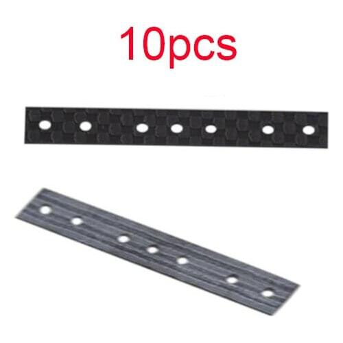 10PCS 5/7 Degree Angle Plate Carbon Fiber Angle Gasket Long/Short Washer Strip For Tamiya Mini 4WD Racing Car Model