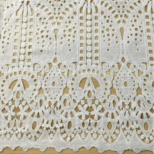 2018 New Arrival African Guipure Lace Fabrics 5Yards High Quality African Cord Lace Fabric For Nigerian wedding dresses