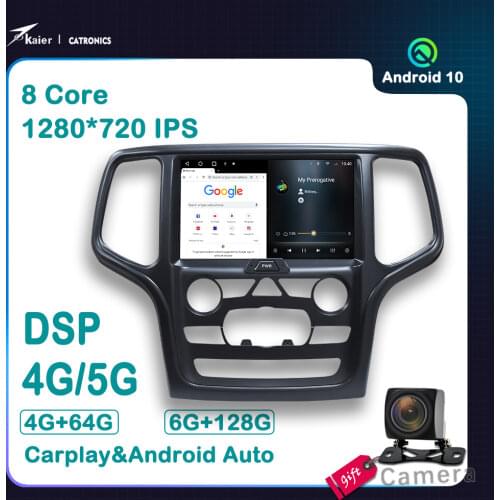 KAIER OCTA CORE DSP Car Stereo Gps Multimedia-player Navigation for Jeep Grand Cherokee WK2 2014 Android NO-2din Auto-radio