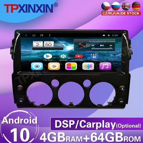128G For Toyota FJ Cruiser J15 2007 - 2017 Android Screen Car Radio Tape Recorder Multimedia Video Player GPS Navigation Carplay