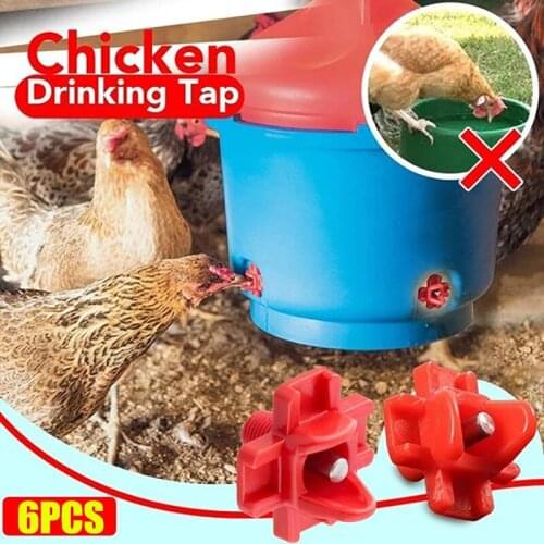 Horizontal Side Mount Automatic Poultry Nipple Household Courtyard Feeding Waterer For Chicken Or Quail Poultry Water Dispenser