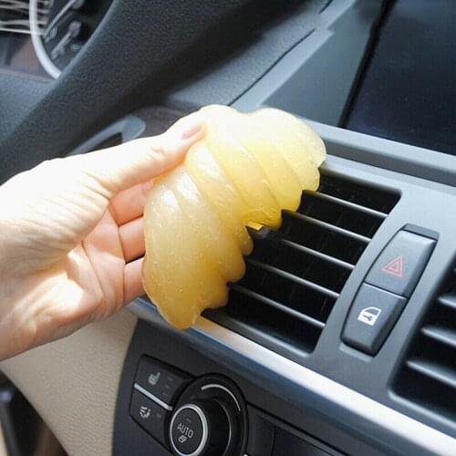 Car Truck Conditioner Air Outlet Dashboard Dust Dirt Cleaner Glue Cleaning GumHome Computer Keyboard Clean Tool Car Cleaning