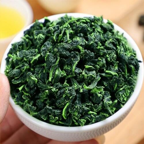 Chinese tea Anxi Tieguanyin green tea Alpine Oolong tea China Tie Guan Yin Brew may feel Orchid fragrance Weight loss health