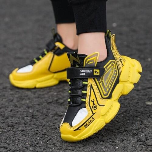 Spring Sneakers Kids Sports Shoes For Boys Children Casual Boy Sneaker Student Shoes Child Anti-Slippery 2021