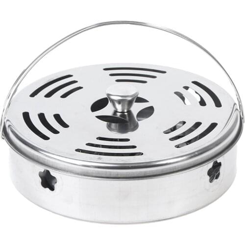 Metal Mosquito Coils Holder Home Large Insect Repellent Rack With Cover Selling Mosquito Repellent Incense Plate