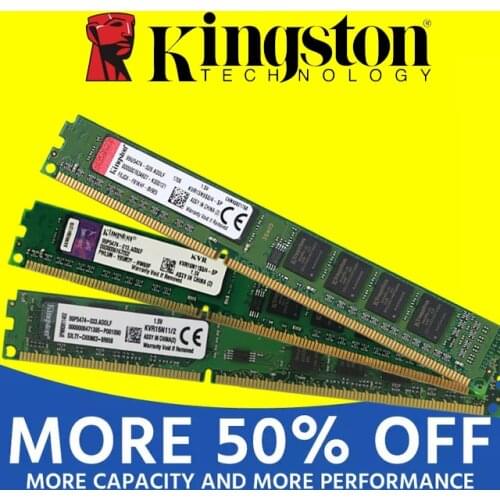 Kingston1GB 2GB PC2 DDR2 4GB DDR3 8GB 667MHZ 800MHZ 1333MHZ 1600MHZ 8G 1333 PC Memory RAM Memoria Module Computer Desktop