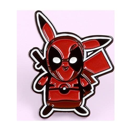 Detective Cartoon Brooch Backpack Badges Enamel Pins Shirt Lapel Broche for Men Women Badge Pines Brooches Jewelry Accessories