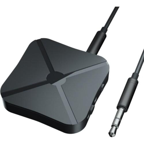 New Bluetooth 4.2 Receiver and Transmitter Bluetooth Wireless Adapter Audio with 3.5MM AUX Audio for Home TV MP3 PC