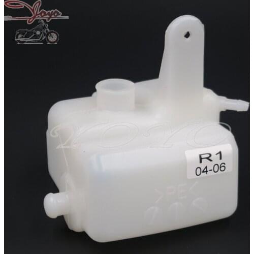 Motorcycle Coolant Water Tank Radiator Reserve Bottle Shelf For Yamaha YZF R1 YZF-R1 2004 2005 2006