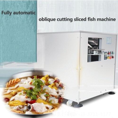 220V/380V XZ-280 fish slicer sauerkraut fish house fish slicer Fully automatic meat slicer pork liver slicer 1.5kw