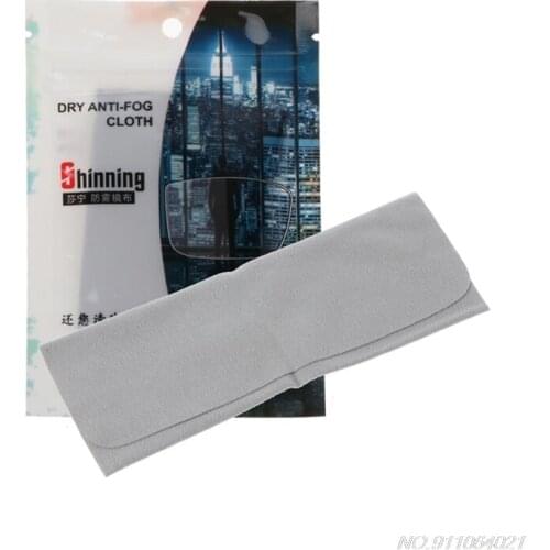 Tech Nano Anti Fog Wipe Treatment Reusable Cloth for Glasses Swim Bicyle Goggles F8 21 Dropshipping