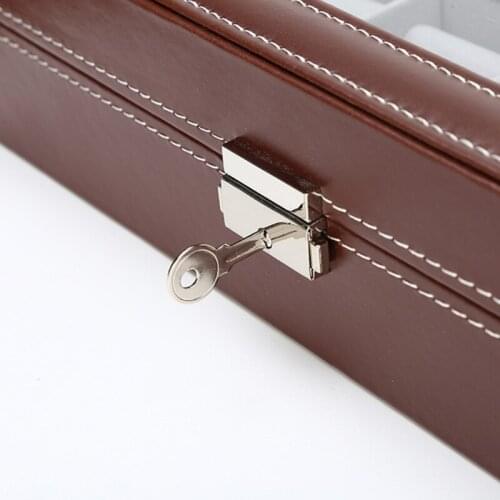 M4YF PU Leather 8 + 2 Watch Box Luxury Watch Jewelry Storage Box Organizer for Rings Bracelet Display Holder Case
