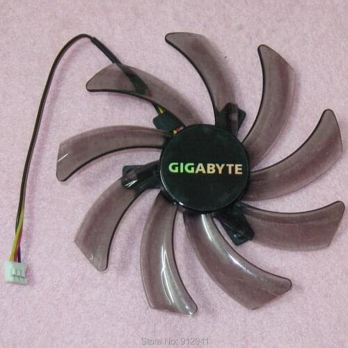 R170b PLD10010S12M 95mm Video Card Fan Replacement 40mm 12V 0.20A 3Wire 3Pin for Gigabyte GVN550WF2 N56GOC R667D3 R777OC