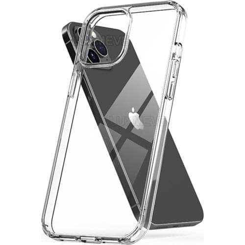 Ultra Thin Clear Silicone Case For iPhone 12 11 Pro XS Max X XR Soft TPU Cover For iPhone 7 8 6 6s Plus 12 Mini SE 2020 XS Case