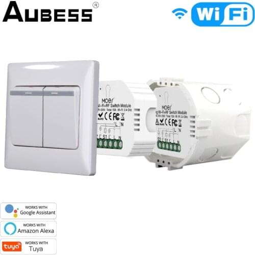 Mini Wireless Smart Switch Light Electrical 433MHZ RF 8 Key Remote Control Relay Receiver Home Led Lamp ON/OFF 220V Smart Home