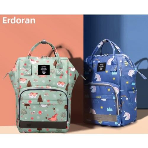 Large Capacity Diaper Bag Backpack Multi-function Baby Nappy Wet Bags Diaper Organizer Portable Travel Fashion Mom Backpacks