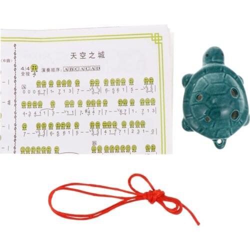 1 Set Turtle Shape Ocarina Introductory Ocarina Beginners Ocarina Lovely Ocarina
