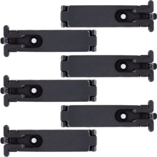 6Pcs Qinggear Molle-Lok Carrier Molle Lok for Molle Lock System Diy Sheath with Chicago Screws