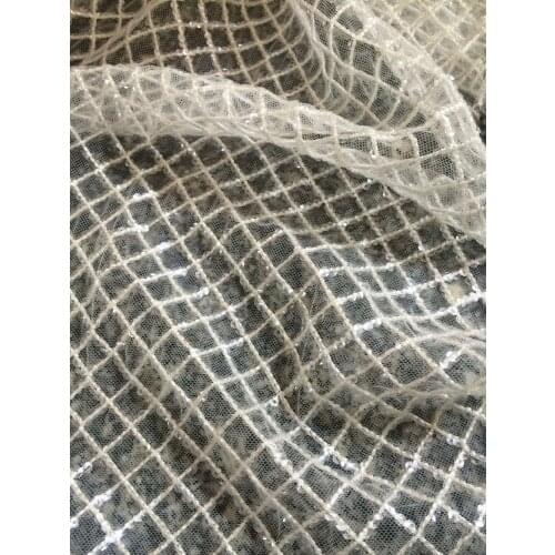 Free shipping nice SYJ-32110 African nigerian lace fabric for party & wedding dress 5yards/lot