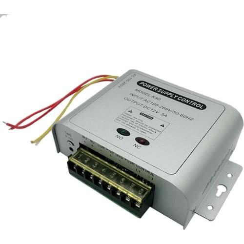 12V5A Switching Power Adapter Door Lock Access Control Power Supply Unit